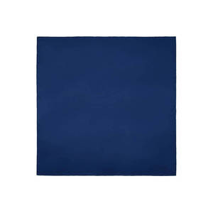 Navy Blue 100x100 Solid Chiffon <b>Square</b> <b>Scarf</b> - Product Image 1