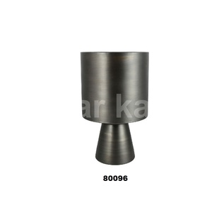 Vases à fleurs ronds en aluminium argenté avec support, idéal pour la maison, le salon, la chambre et le bureau. - Product Image 3