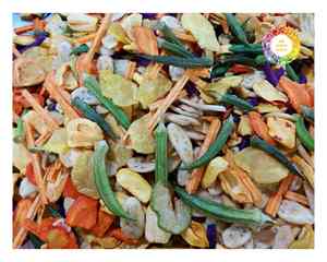 Casse-croûte croustillant de légumes et fruits mélangés séchés à prix d'usine avec une saveur naturelle riche et une grande durée de conservation - Product Image 3