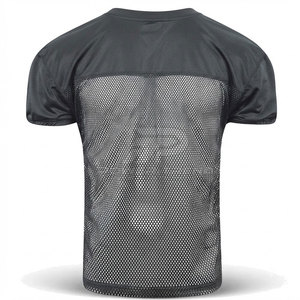 Custom Sublimation Teamwear <b>Mesh</b> Football Jersey Quick Dry Breathable Polyester Sports Shirt For Club Training And Match - Product Image 2
