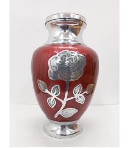 Urna de cremación de Metal de estilo europeo más vendida, suministros funerarios para adultos de la mejor calidad, precio al por mayor único para cenizas humanas - Product Image 5