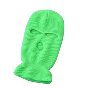 Custom Design Embroidery Logo Striped Breathable Waterproof Unisex Adjustable Adult Balaclava 100% Polyester Sports Fishing - Product Image 4