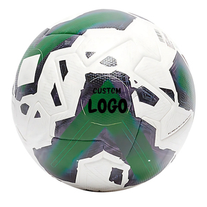 Balón de fútbol híbrido cosido a máquina, cuero PU resistente al agua para competición de partidos - Product Image 1