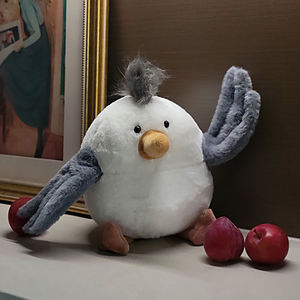 Peluche Adorable Pingouin Mouette de Haute Qualité, Dessin Animé Exquis, Créative, Anti-Stress, Vente en Gros Usine, 25cm, Vernissage UV - Product Image 6