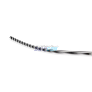 Pinza DeBakey Toracoscópica de Acero Inoxidable, Curva de 100 mm, Mandíbulas Atraumáticas 1x2, Eje de 10 mm con Bloqueo, Longitud de Trabajo de 38.5 cm (19.25'') - Product Image 5
