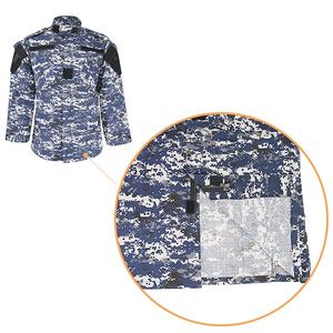 Venta al por mayor de uniformes de seguridad multibolsillos transpirable personalizar Logo poliéster algodón camuflaje uniforme para hombres - Product Image 5