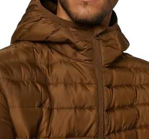 Vêtement d'extérieur imperméable pour adulte, toutes couleurs unies, coupe ajustée, chaud pour l'hiver, avec capuche, col montant, doublure en soie respirante à l'avant - Product Image 3