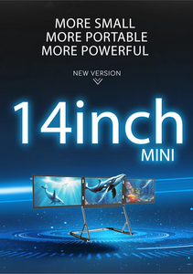 Nouveau 2025 <span class=keywords><strong>Écran</strong></span> portable quad 14 pouces 1200P à 3 <span class=keywords><strong>écran</strong></span>s <span class=keywords><strong>compatible</strong></span> avec les ordinateurs 12-16,5 pouces Win/<span class=keywords><strong>Mac</strong></span> M1/M2/M3/M4 - Product Image 3
