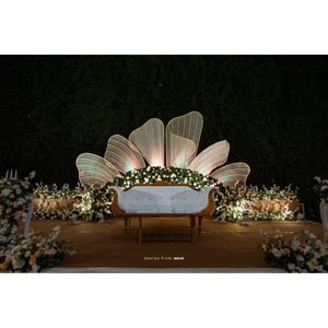 Celestial Glow telón de fondo elegante decoración del banquete de boda cielo estrellado tema recepción Fondo fotografía pantalla - Product Image 3