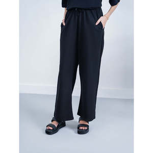 Pantalones de Punto Anchos Holden para Niñas, Transpirables, Ligeros, Informales, Suaves, de Cintura Media, para Primavera, Hechos con Mezcla de Tejidos - Product Image 5