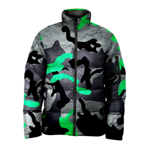 แจ็กเก็ตกันน้ำสำหรับผู้ชาย, แจ็คเก็ตบุฟองน้ำสำหรับฤดูหนาวเสื้อโค้ทผ้าโพลีเอสเตอร์กันลมกันลมสำหรับผู้ชาย - Product Image 1