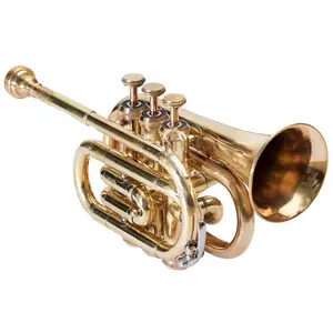 Good Quality Brass Trumpet Best Material Silver And Gold Lacquer Polish As Your Choice Osm Grade Nice Sound Bass Light Weight