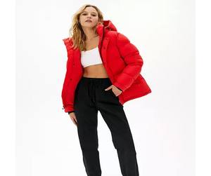 Vestes matelassées en tricot pour femmes, de haute qualité, personnalisées, pour l'hiver, les sports de plein air, fermeture éclair, mode, chaudes, imperméables, réversibles, en nylon - Product Image 2