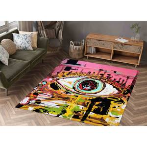Alfombra con Estampado de Grafiti, Decoración Moderna para el Hogar, Gruesa, Colorida, Diseño Atractivo, Alfombra Delgada No Tejida - Product Image 2
