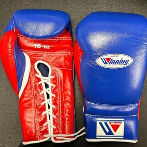 Guantes de Boxeo Profesionales de Cuero Vacuno OEM al por Mayor, con Logotipo Personalizado, Cierre de Cordones, Ligeros y Transpirables - Product Image 5