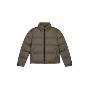 Chaqueta acolchada de algodón de moda cálida para Otoño e Invierno para mujer, ropa exterior informal, capucha, cremallera, diseño de burbujas de talla grande, técnicas impresas - Product Image 4