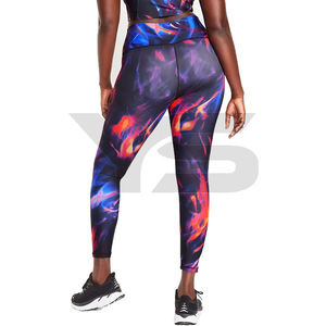Legging de gym pour femmes de qualité supérieure avec option multicolore, au prix de gros - Product Image 4