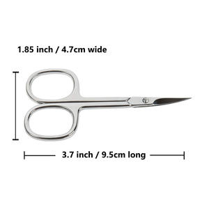 Tijeras para Cutículas de Acero Inoxidable Ecológicas de la Mejor Calidad, con Logotipo Personalizado, Hoja Recta Afilada, para Diestros, Duraderas, para Uso Profesional - Product Image 3