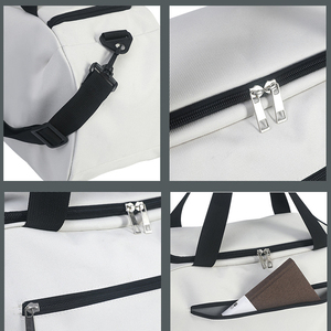 Bolsa de gimnasio Mochila de lona Entrenamiento Fitness Desgaste Hombro Poliéster Impermeable Deporte Bolsa de lona - Product Image 3