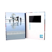 Brochure vidéo sur écran LCD de 4.3 pouces personnalisée en usine de Chine | Carte de voeux de mariage et d'affaires avec écran LCD numérique