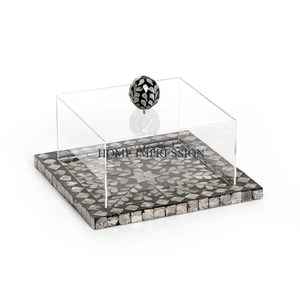 New Arrival Home Dining <b>Table</b> <b>Top</b> Cake Stand Attractive <b>Top</b> Selling Square Mother of Pearl Material Large <b>Table</b> Decor Cake Stand - Product Image 6