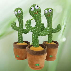 Venta caliente educación peluche electrónico charla repetir grabación cantar <span class=keywords><strong>cactus</strong></span> bailando con canciones - Product Image 5