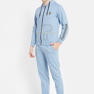 ชุดออกกำลังกายผู้ชายไซส์ใหญ่รุ่นใหม่ปี 2024 เสื้อแขนยาว กางเกงขายาวทรงเข้ารูป มีฮู้ด ระบายอากาศได้ดี ผ้าฝ้าย 100% สไตล์ลำลอง มีโลโก้ - Product Image 4