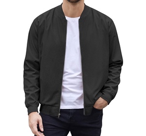 Wholesale Custom Logo Men's Premium Quality Leather <b>Jacket</b> Fashionable <b>Sheepskin</b> Leather <b>Jacket</b> Winter varsity <b>jacket</b> for men - Product Image 1