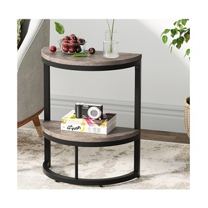 Table d'appoint de style tendance antique avec dessus en marbre, rangement avec table d'appoint de qualité supérieure utilisée dans les hôtels disponibles à la vente - Product Image 5