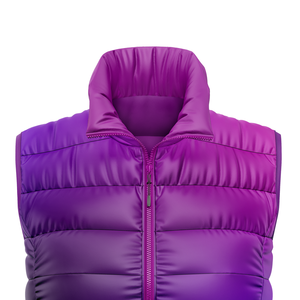 Veste bouffante décontractée sans manches en polyester 100% de haute qualité pour hommes, lavable pour l'hiver, entièrement sublimée et teinte par le fabricant - Product Image 3