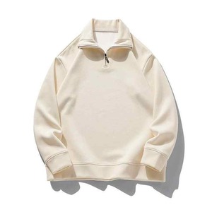 Quarter Zip Workwear Sweat-shirt pour homme Construction robuste Coutures renforcées Couche chaude fiable pour une entreprise en plein air Polyvalent - Product Image 4