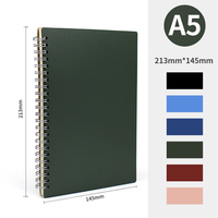 Caderno – carnet de notes a4 à spirale, papier imperméable personnalisé à Six couleurs changeantes
