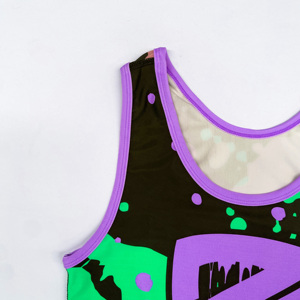 เสื้อกล้ามพิมพ์ลายดิจิทัลแบบกำหนดเองโลโก้พิมพ์ลาย - Product Image 3