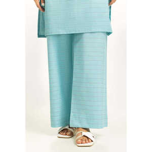 ชุดเซ็ตลำลอง IPST-44776-B ผ้าย้อมเส้นด้ายประดับตกแต่ง ชุดสองชิ้น ไซส์ XS แขนสามส่วน สำหรับฤดูใบไม้ผลิ/ฤดูร้อน - Product Image 5