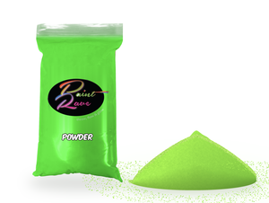 Peinture fluorescente UV verte mate en poudre pour émulsion exclusive, produit 5 gallons (18,92 litres) de peinture pour lumière noire - Product Image 3