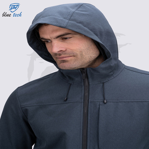 Veste coupe-vent unisexe imperméable à coque souple avec fermeture éclair, grande taille, séchage rapide, légère, respirante, pour la pêche, la randonnée, personnalisable - Product Image 4