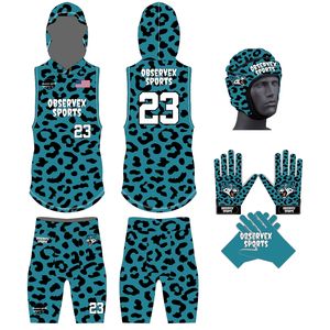 Uniformes de Fútbol Americano con Diseño Personalizado, 7v7, 7on7, Conjuntos de Camisetas Sublimadas, Transpirables, de Secado Rápido, Antibacterianos - Product Image 5