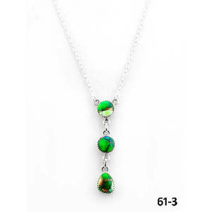 Collier artisanal du Sud-Ouest en argent sterling avec motif floral paon et dahlia - Product Image 2