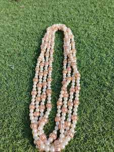 สร้อยคอสแตนเลสสำหรับทุกเพศพลาสติกสไตล์คริสเตียนสำหรับงานเลี้ยงครบรอบของขวัญไข่มุกหินหลัก - Product Image 3