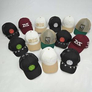 Wholesale Custom Mens High Quality 5 Panel Cotton Dad Hat,Two Tone Gorras,<b>Plain</b> Embroidery Logo Structured Baseball <b>Cap</b> classic - Product Image 4