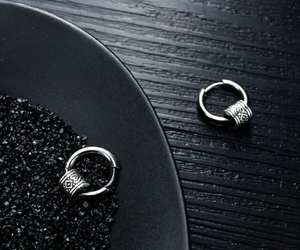 Boucles d'oreilles clous tendance hip-hop en acier inoxydable plaqué argent de haute qualité, diamants glacés, unisexe, prix de gros, pour fêtes - Product Image 2