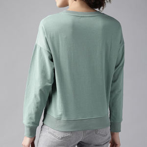 Sudaderas de Invierno para Mujer con Cuello Redondo, Personalizadas, Transpirables, con Logotipo Frontal, MOQ Bajo, en Oferta - Product Image 5