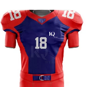 Uniforme de Fútbol Americano para Atletas, Tela de Poliéster Suave, Transpirable, Ligero, de Alta Calidad, Absorbe el Sudor - Product Image 3