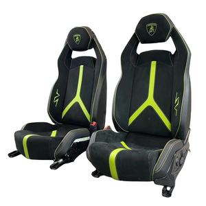 Asientos de Pista Ligeros de Acero de Alta Calidad, Asientos de Cuero Negro Totalmente Automáticos para AVENTADOR, Remanufacturados OEM - Product Image 1