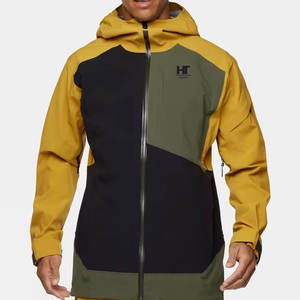 Veste Softshell tendance nouvelle conception 2025, chaude pour l'hiver, col montant, capuche, logo frontal, couleur personnalisée en vente - Product Image 2