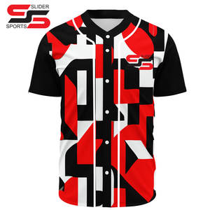 Maillot de baseball de haute qualité pour hommes, vêtement de softball à sublimation complète, uniforme de maillot de baseball à bas prix - Product Image 2