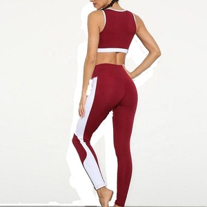 High Waist Cotton Yoga <b>Set</b> Women 2 Piece Sports Bra <b>And</b> <b>Leggings</b> Comfortable Breathable <b>Seamless</b> Women's <b>Sets</b> - Product Image 6