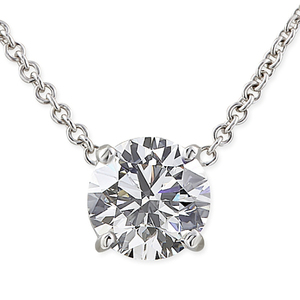 Colgante Solitario de Diamante Redondo de Laboratorio de 1.50 Quilates con Certificación GIA, Colgantes y Dijes de Diamantes de Alta Calidad - Product Image 1
