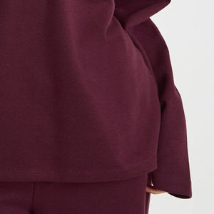 Sweat-shirt à manches longues pour femmes, à porter toute la journée, offrant un toucher doux et une entretien facile pour l'hiver, tendance pour les occasions décontractées en plein air - Product Image 4