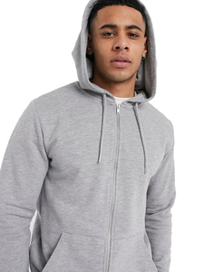 Sweat à capuche épais 100 % coton polaire pour l'hiver, style streetwear hip-hop, impression numérique, écologique, grandes tailles - Product Image 3